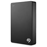 Seagate Backup Plus Portable 5TB tragbare externe Festplatte, 2.5 Zoll, USB 3.0, PC & Mac, schwarz, inkl. 2 Jahre Rescue Service, Modellnr.: STDR5000200