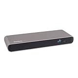 StarTech.com Thunderbolt 3 Dock, Zwei 4K Monitore, Dockingstation für Mac / Windows, Thunderbolt 3 Dock für MacBook Pro mit 50cm Kabel