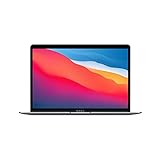 2020 Apple MacBook Air mit Apple M1 Chip (13-zoll, 8GB RAM, 128GB SSD) (QWERTY Englisch) Space Grau (Generalüberholt)