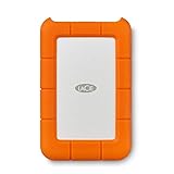 LaCie Rugged 1TB tragbare externe Festplatte, 2.5 Zoll, PC & Mac, inkl. USB-C w/o USB-A Kabel, inkl. 2 Jahre Rescue Service, Modellnr.: STFR1000800