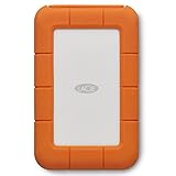 LaCie Rugged 4TB tragbare externe Festplatte, 2.5 Zoll, PC & Mac, inkl. USB-C w/o USB-A Kabel, inkl. 2 Jahre Rescue Service, Modellnr.: STFR4000800