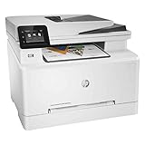 HP Color LaserJet Pro M281fdw Multifunktions-Farblaserdrucker, Laserdrucker (Drucken, scannen, kopieren, Faxen, WLAN, LAN, Duplex, Airprint) weiß