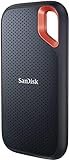 SanDisk Extreme Portable SSD 1 TB (tragbare NVMe SSD, USB-C, bis zu 1.050 MB/s Lesegeschwindigkeit und 1.000 MB/s Schreibgeschwindigkeit, wasser- und staubbeständig) Schwarz