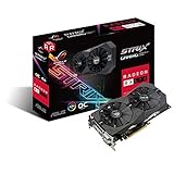 Asus ROG Strix-RX570-O4G-Gaming AMD Radeon Grafikkarte (4GB GDDR5 Speicher, PCIe 3.0, HDMI, DisplayPort)