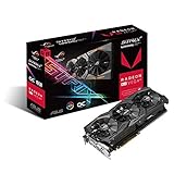 Asus ROG Strix RXVEGA64-O8G-Gaming Grafikkarte (AMD Radeon, PCIe, 8GB HBM2 Speicher, DVI, HDMI, DisplayPort)