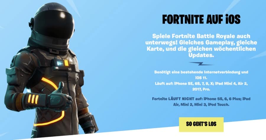 fortnite ios - fortnite shop funktioniert nicht